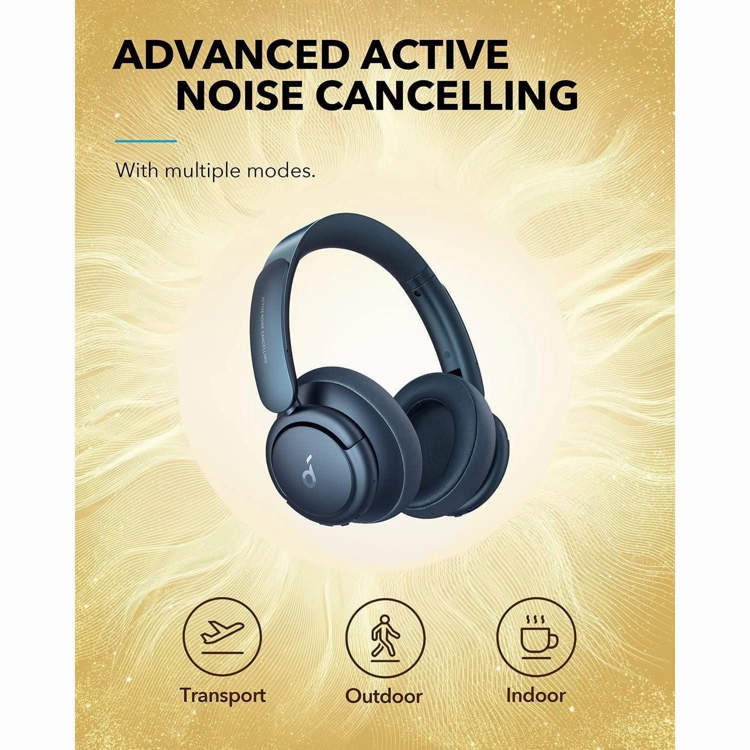 Soundcore by Anker Life Q35 Multi Mode Active Noise Cancelling Headphones