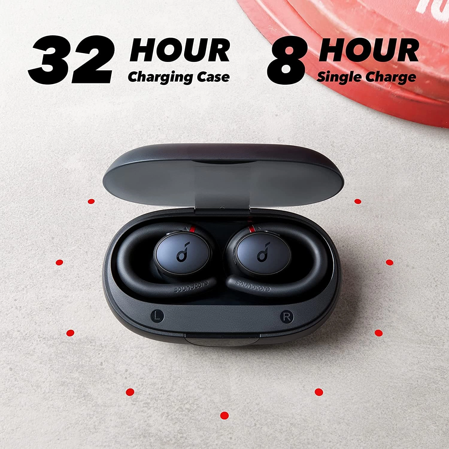 Soundcore by Anker, Sport X10 True Wireless Bluetooth 5.2 Workout Headphones, Deep Bass, 32H Play, Sport Earbuds