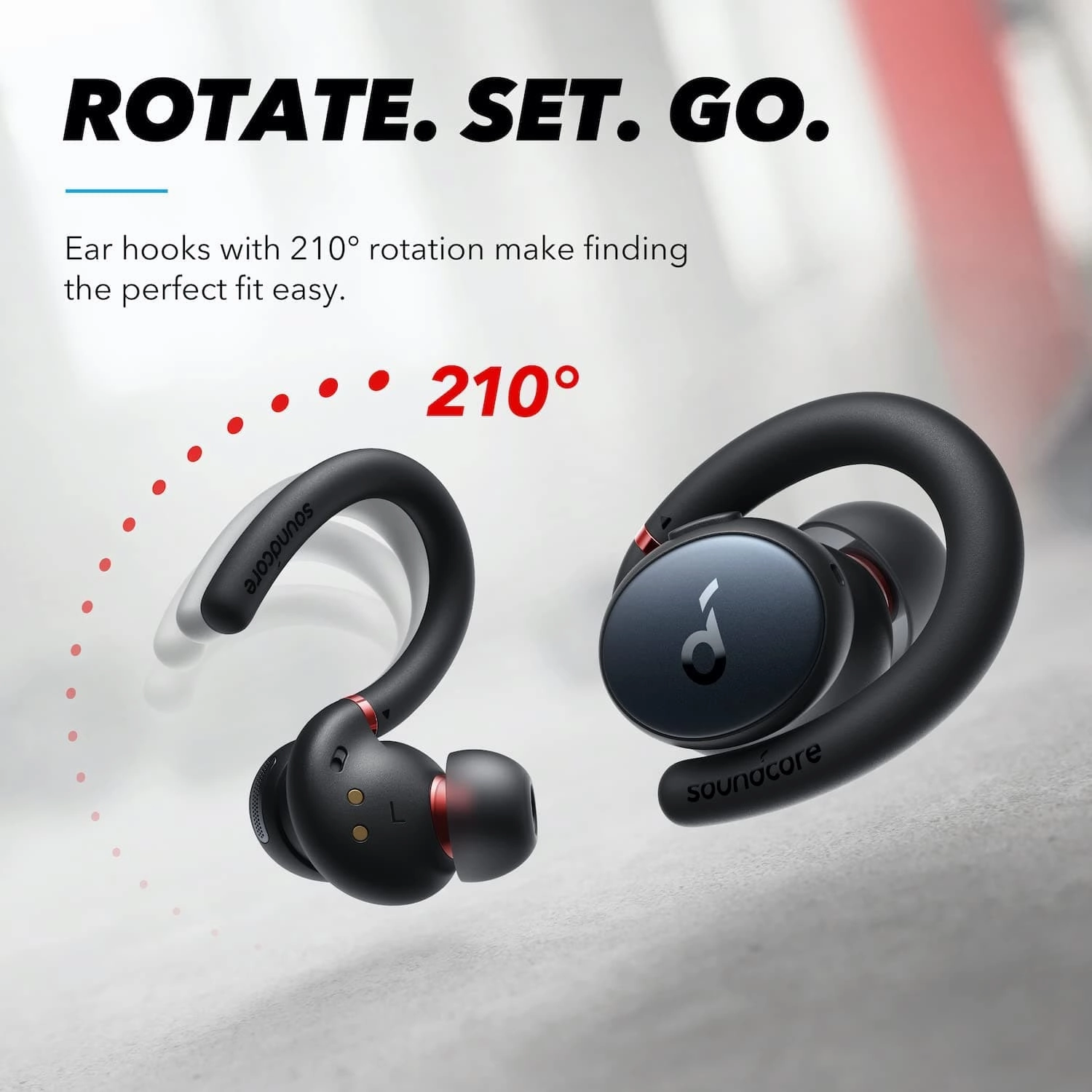 Soundcore by Anker, Sport X10 True Wireless Bluetooth 5.2 Workout Headphones, Deep Bass, 32H Play, Sport Earbuds
