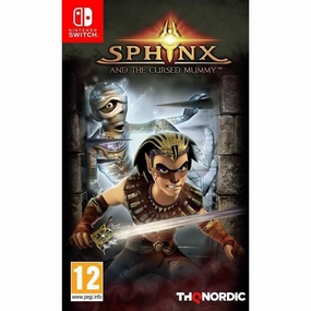 Sphinx and the Cursed Mummy - Nintendo Switch smartwatch accessories, apple watch bands, charging dock for smartwatch