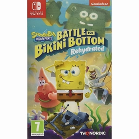 SpongeBob Squarepants: Battle For Bikini Bottom - Rehydrated - Nintendo Switch smartwatch accessories, apple watch bands, charging dock for smartwatch