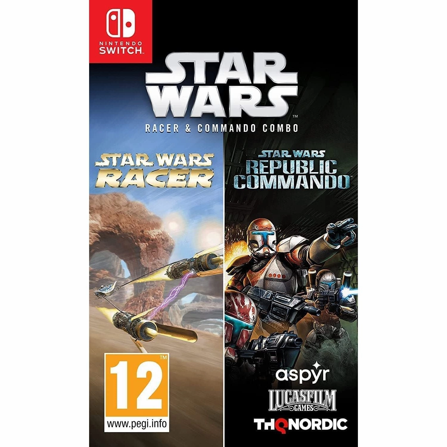 Star Wars Racer & Commando Combo Nintendo Switch Games nintendo switch,game console accessories,wireless controllers,gaming system