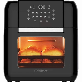Statesman SKAO11015BK Digital Air Fryer Oven with Rotisserie 11 Litre, 1500W, 60 Minute Timer, 360 Hot Air Circulation, 10 Cooking Programs, Basket & Skewer Set Included phone accessories, mobile phone cases, best charging cable