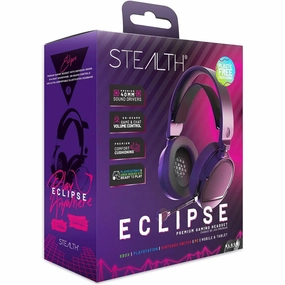 STEALTH ECLIPSE Over Ear Gaming Headset in Black Compatible with PS4, PS5, XBOX, Switch and PC - with Flexible Mic, 3.5mm Jack, 1.5m Cable, Lightweight, Comfortable and Durable home and kitchen gadgets, smart home electronics, kitchen tech gadgets