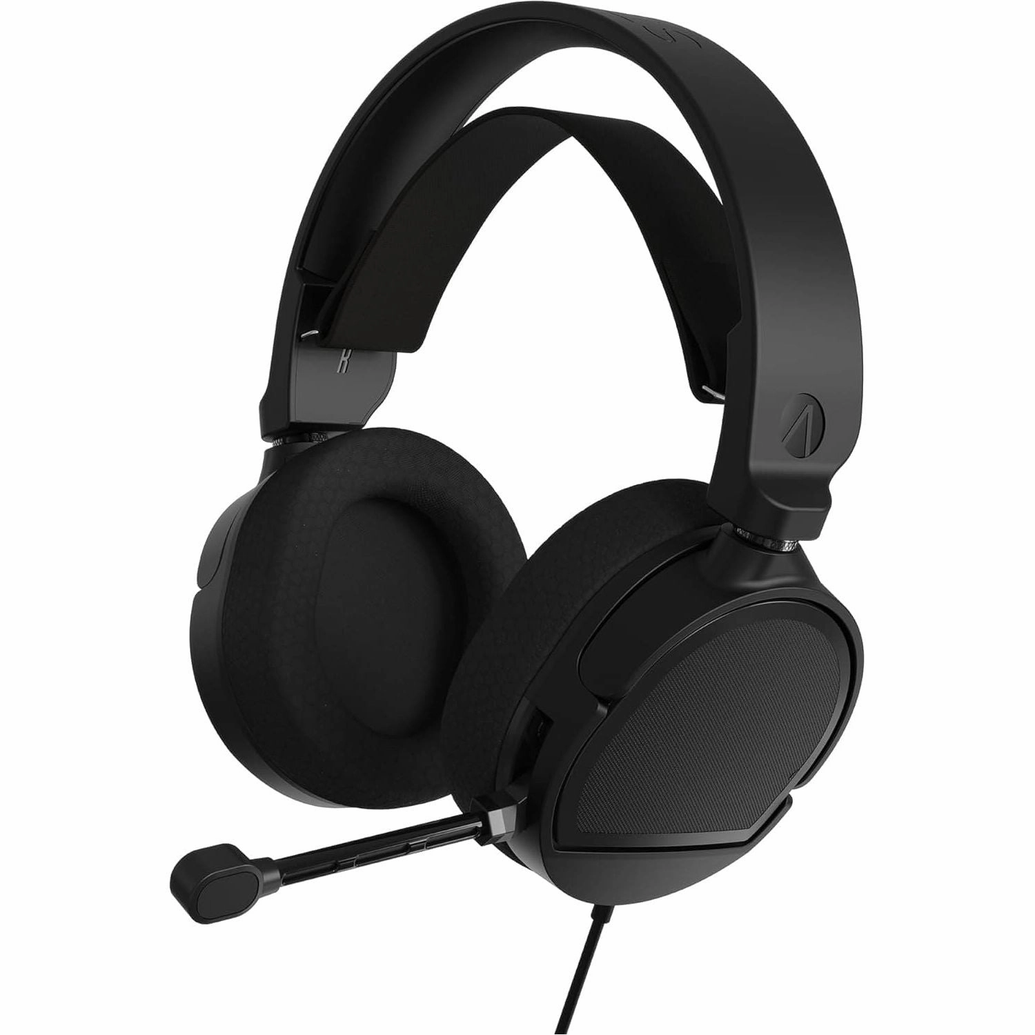 STEALTH ECLIPSE Over Ear Gaming Headset in Black Compatible with PS4, PS5, XBOX, Switch and PC - with Flexible Mic, 3.5mm Jack, 1.5m Cable, Lightweight, Comfortable and Durable