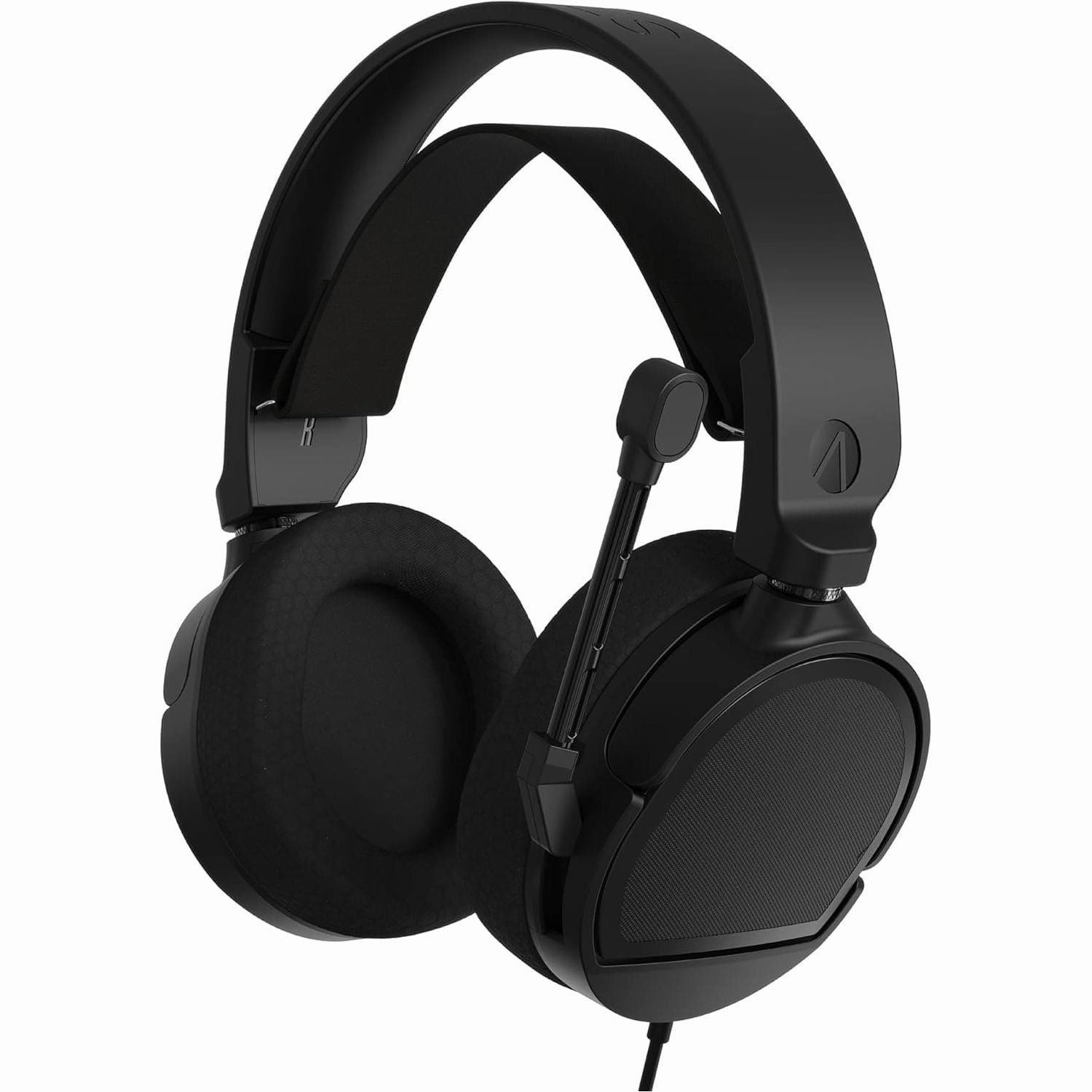 STEALTH ECLIPSE Over Ear Gaming Headset in Black Compatible with PS4, PS5, XBOX, Switch and PC - with Flexible Mic, 3.5mm Jack, 1.5m Cable, Lightweight, Comfortable and Durable