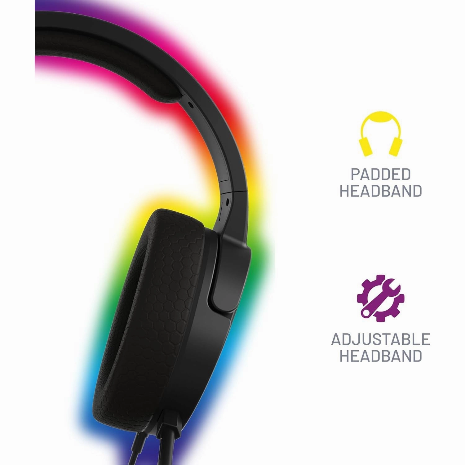 Stealth Panther LED Premium Gaming Headset, Compatible with Xbox, PS4/PS5, Switch, PC