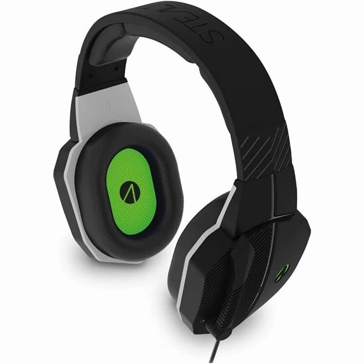 Stealth Phantom X Premium Stereo Gaming Headset - Black/Green