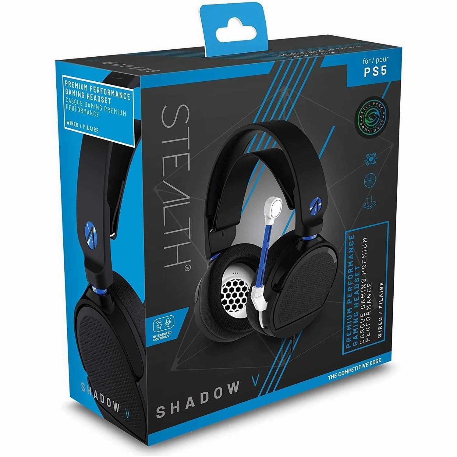Stealth Shadow V - Premium Performance Gaming Headset for PS5