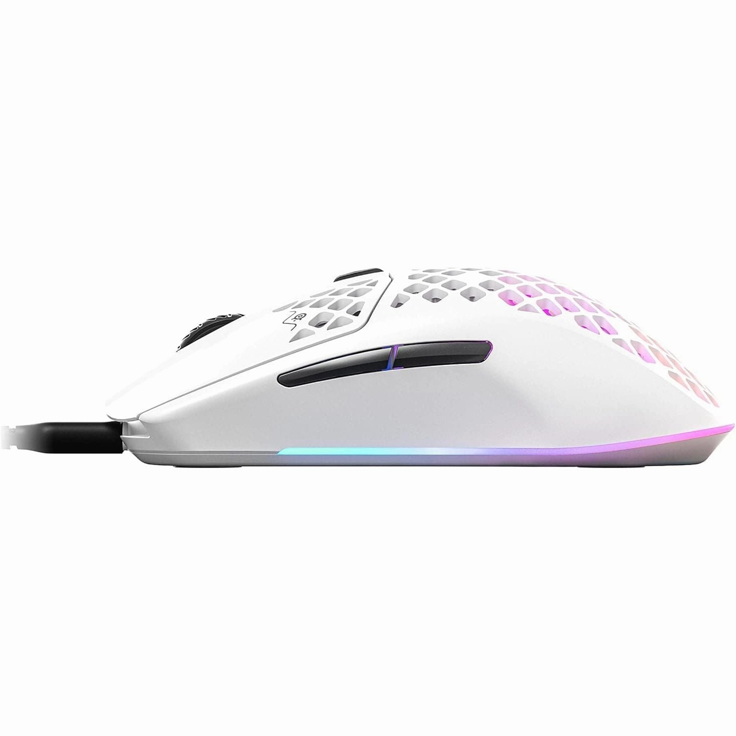 SteelSeries Aerox 3 RGB Gaming Mouse - Ultra-lightweight, Water-Resistant, 8,500 DPI - Snow