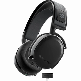 SteelSeries Arctis 7  Wireless Gaming Headset  Lossless 2.4 GHz  30 Hour Battery Life  USB-C  7.1 Surround  For PC, PS5, PS4, Mac, Android and Switch - Black bluetooth headphones, cheap wireless headphones, headphones with mic