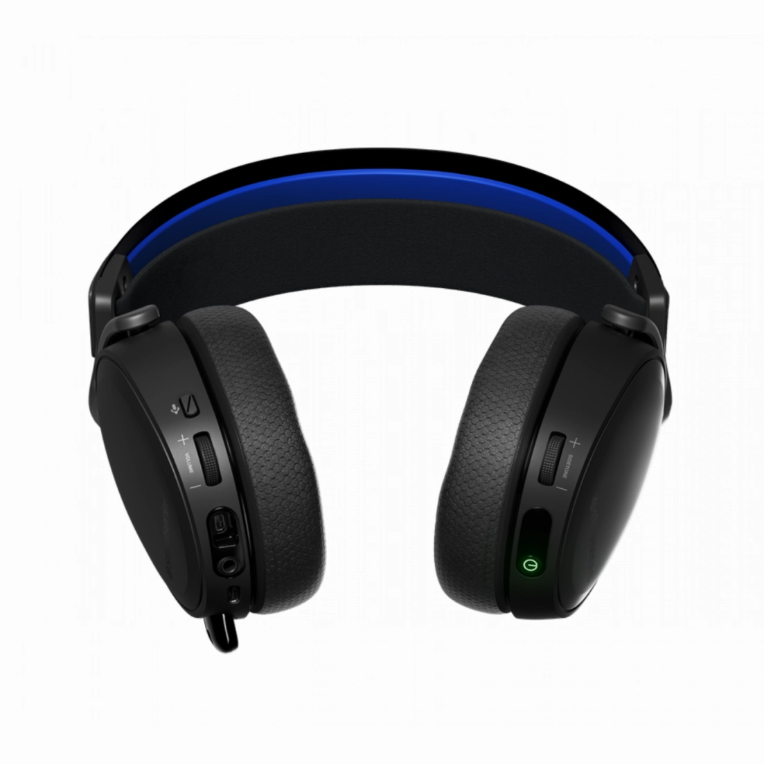 STEELSERIES ARCTIS 7P  WIRELESS GAMING HEADSET - BLACK  AND BLUE