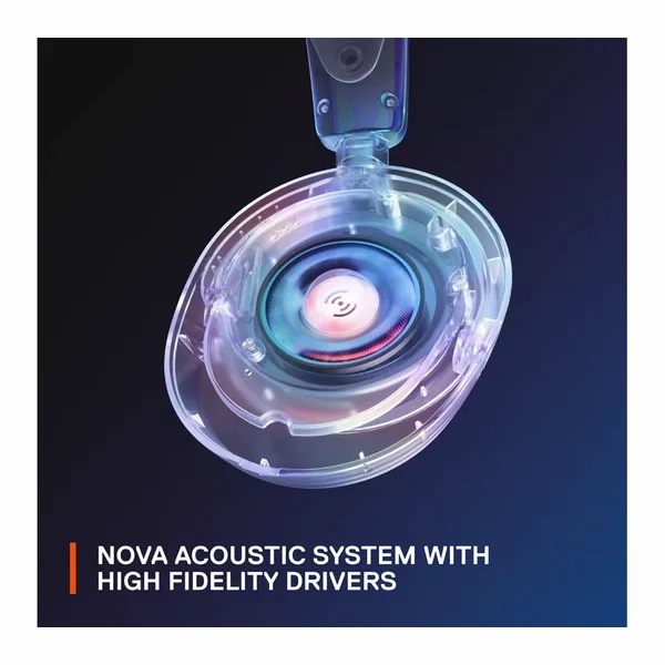SteelSeries Arctis Nova 1 - Gaming Headset for PC, PS5, PS4, Switch, Xbox - Hi-Fi Drivers - 360 Spatial Audio - AirWeave Memory Foam Ear Cushions - Ultra Lightweight - Black