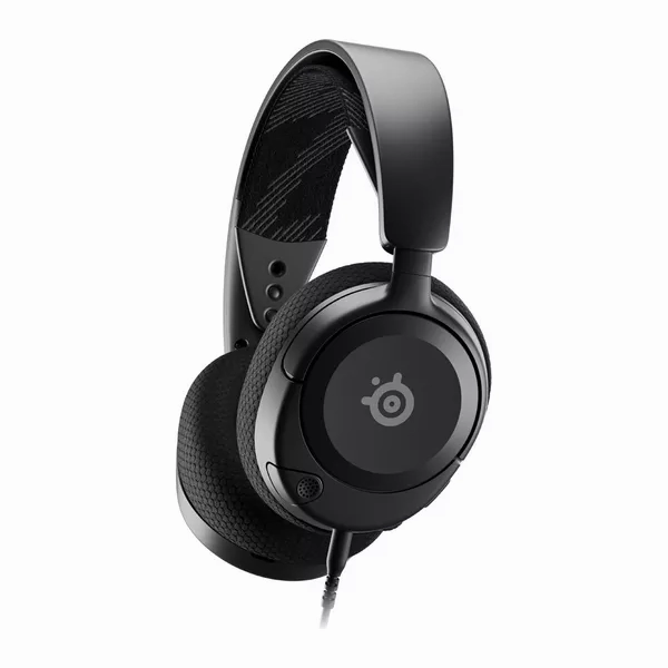 SteelSeries Arctis Nova 1 - Gaming Headset for PC, PS5, PS4, Switch, Xbox - Hi-Fi Drivers - 360 Spatial Audio - AirWeave Memory Foam Ear Cushions - Ultra Lightweight - Black earbuds and headphones, true wireless earbuds, noise cancelling earbuds
