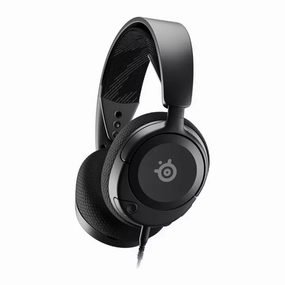 SteelSeries Arctis Nova 1 - Gaming Headset for PC, PS5, PS4, Switch, Xbox - Hi-Fi Drivers - 360 Spatial Audio - AirWeave Memory Foam Ear Cushions - Ultra Lightweight - Black earbuds and headphones, true wireless earbuds, noise cancelling earbuds