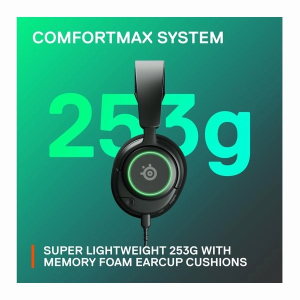 SteelSeries Arctis Nova 3 7.1 Gaming Headset - Black