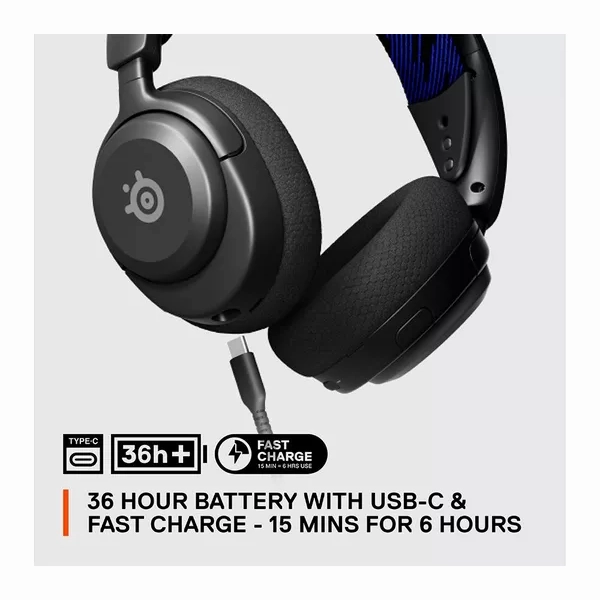 STEELSERIES Arctis Nova 4P Wireless 7.1 Gaming Headset - Black