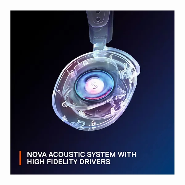 STEELSERIES Arctis Nova 4P Wireless 7.1 Gaming Headset - Black