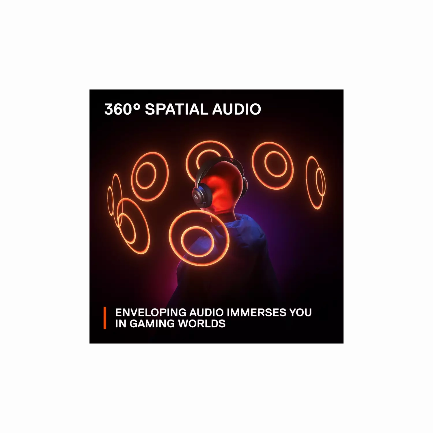 SteelSeries Arctis Nova 4X Wireless Multi-Platform Gaming Headset  360 Spatial Audio  2.4GHz High-Speed Wireless  36 Hr Battery  USB-C  ClearCast Gen 2 Mic  Xbox Series X|S, PC, PS5, Switch