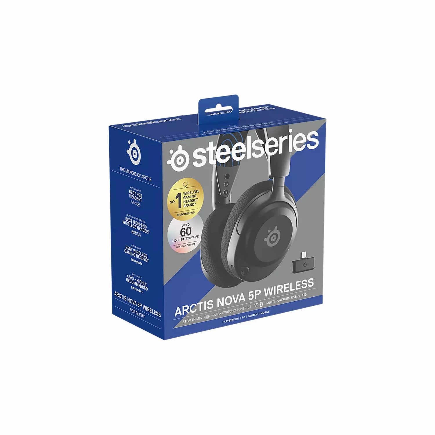 SteelSeries Arctis Nova 5P PS5, Switch, PC Gaming Headset
