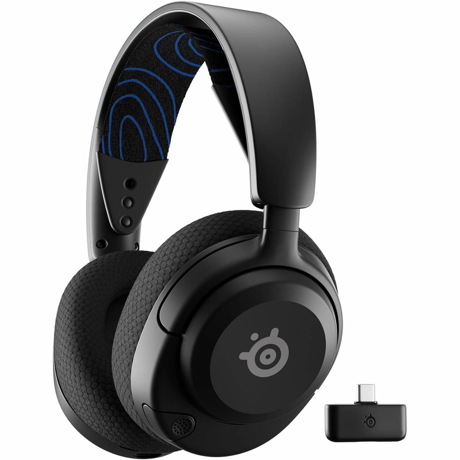SteelSeries Arctis Nova 5P Wireless Gaming Headset, 100  Audio Presets, 60H Battery, 2.4GHz/BT, ClearCast Gen2 Mic, PS5, PS4, PC, Switch, Mobile