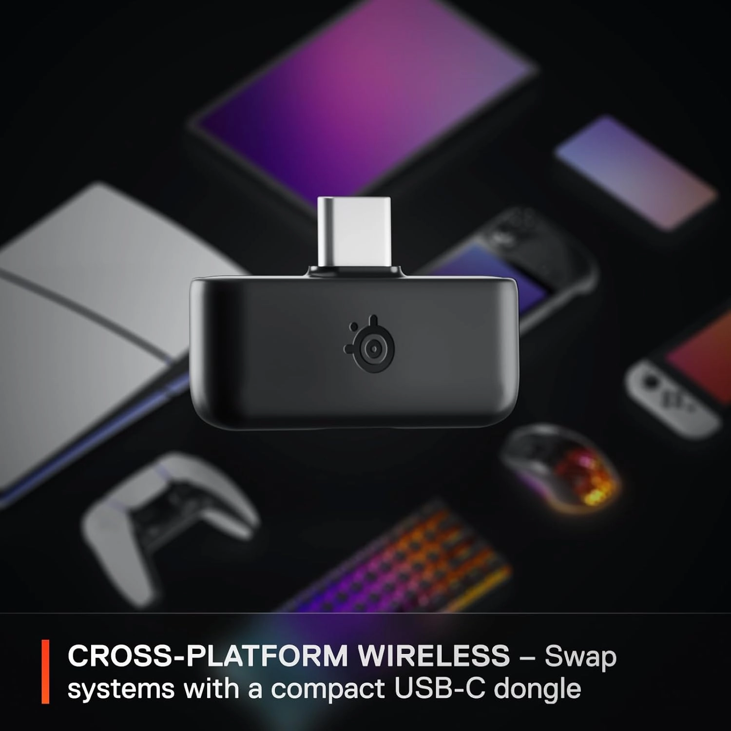 SteelSeries Arctis Nova 5P Wireless Gaming Headset, 100  Audio Presets, 60H Battery, 2.4GHz/BT, ClearCast Gen2 Mic, PS5, PS4, PC, Switch, Mobile
