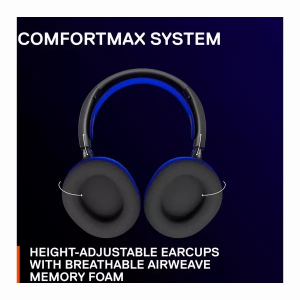 SteelSeries Arctis Nova 7P PS, PC, Switch Gaming Headset [Black & Blue]