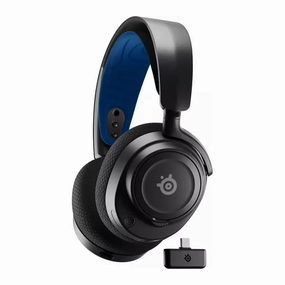 SteelSeries Arctis Nova 7P PS, PC, Switch Gaming Headset [Black & Blue] earbuds and headphones, true wireless earbuds, noise cancelling earbuds