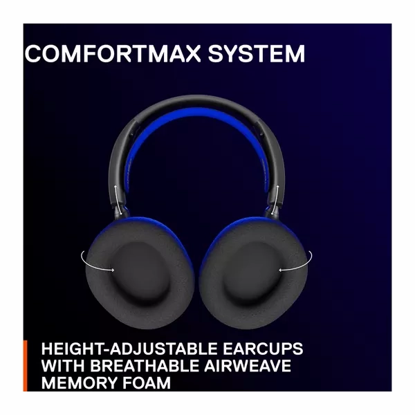 SteelSeries Arctis Nova 7P PS, PC, Switch Gaming Headset [Black & Blue]