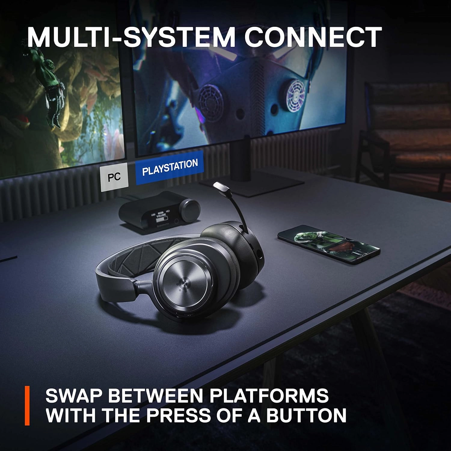 Steelseries Arctis Nova Pro PS5, PC Wireless Gaming Headset