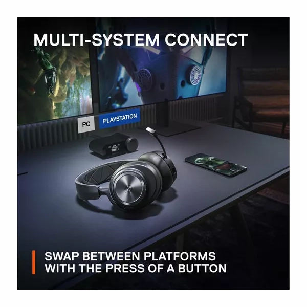 STEELSERIES Arctis Nova Pro Wireless 7.1 Gaming Headset for PC & PlayStation