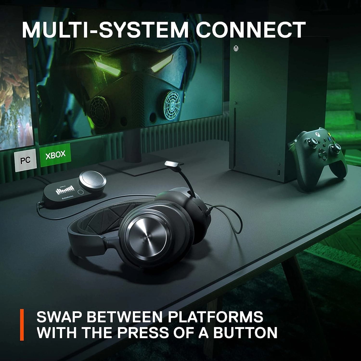 SteelSeries Arctis Nova Pro Wireless X 7.1 Wired Gaming Headset - Black