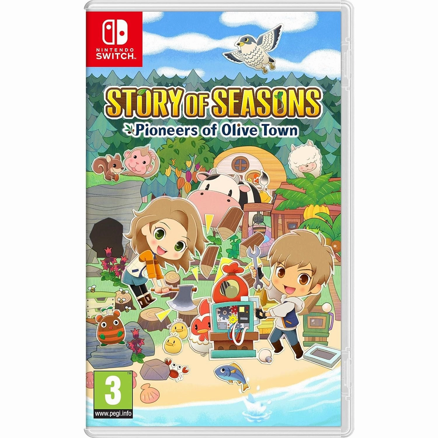 Story of Seasons: Pioneers Of Olive Town - Nintendo Switch Game smartwatch accessories, apple watch bands, charging dock for smartwatch