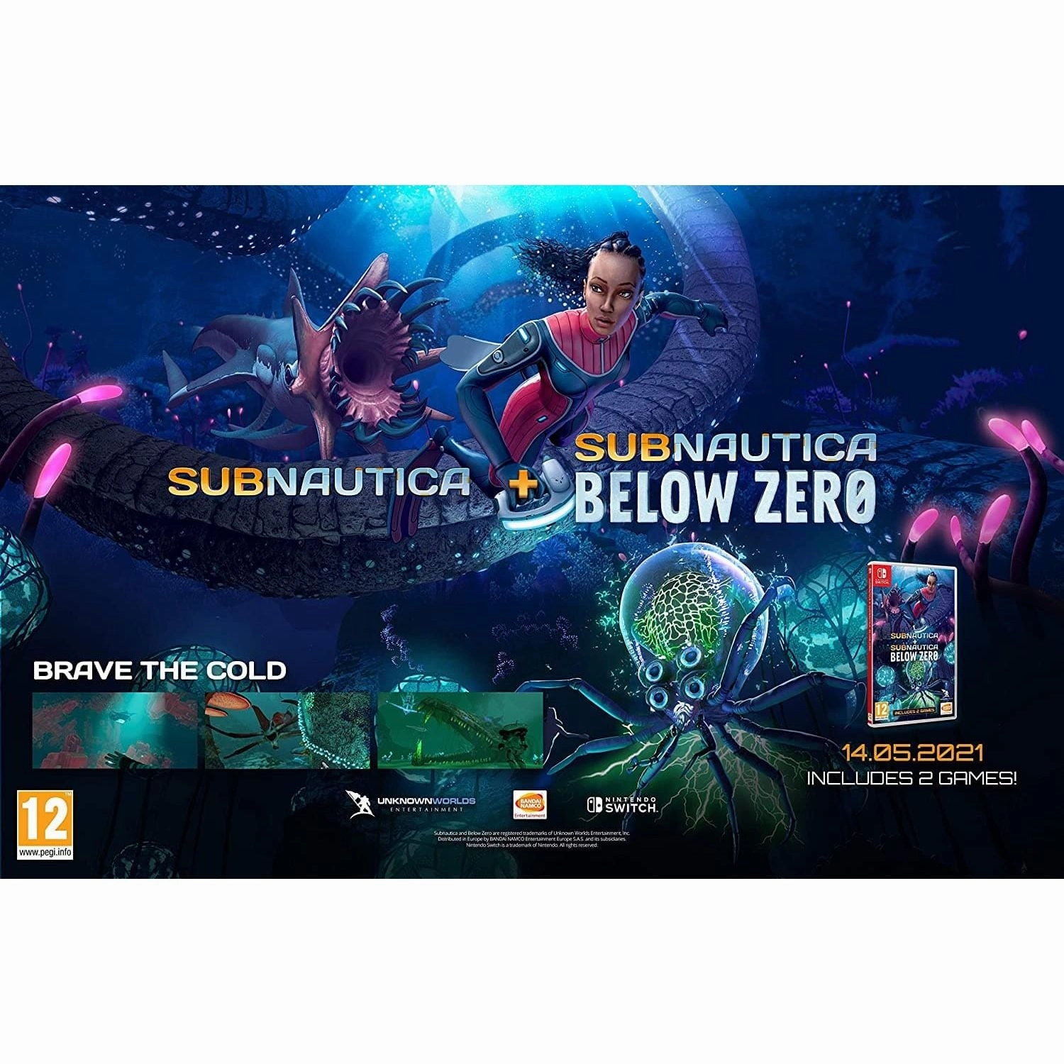 Subnautica   Subnautica Below Zero Double Pack for Nintendo Switch