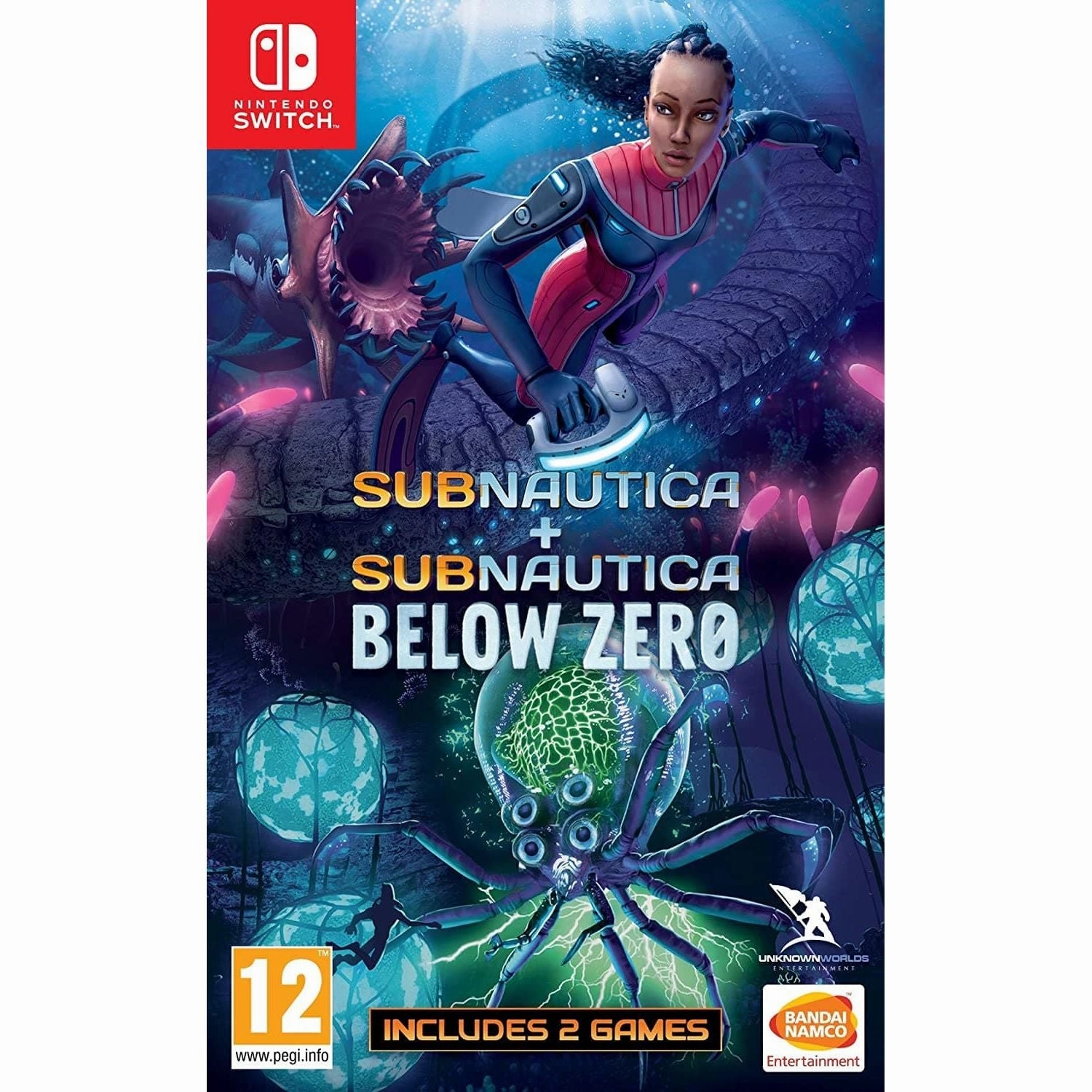 Subnautica   Subnautica Below Zero Double Pack for Nintendo Switch smartwatch accessories, apple watch bands, charging dock for smartwatch