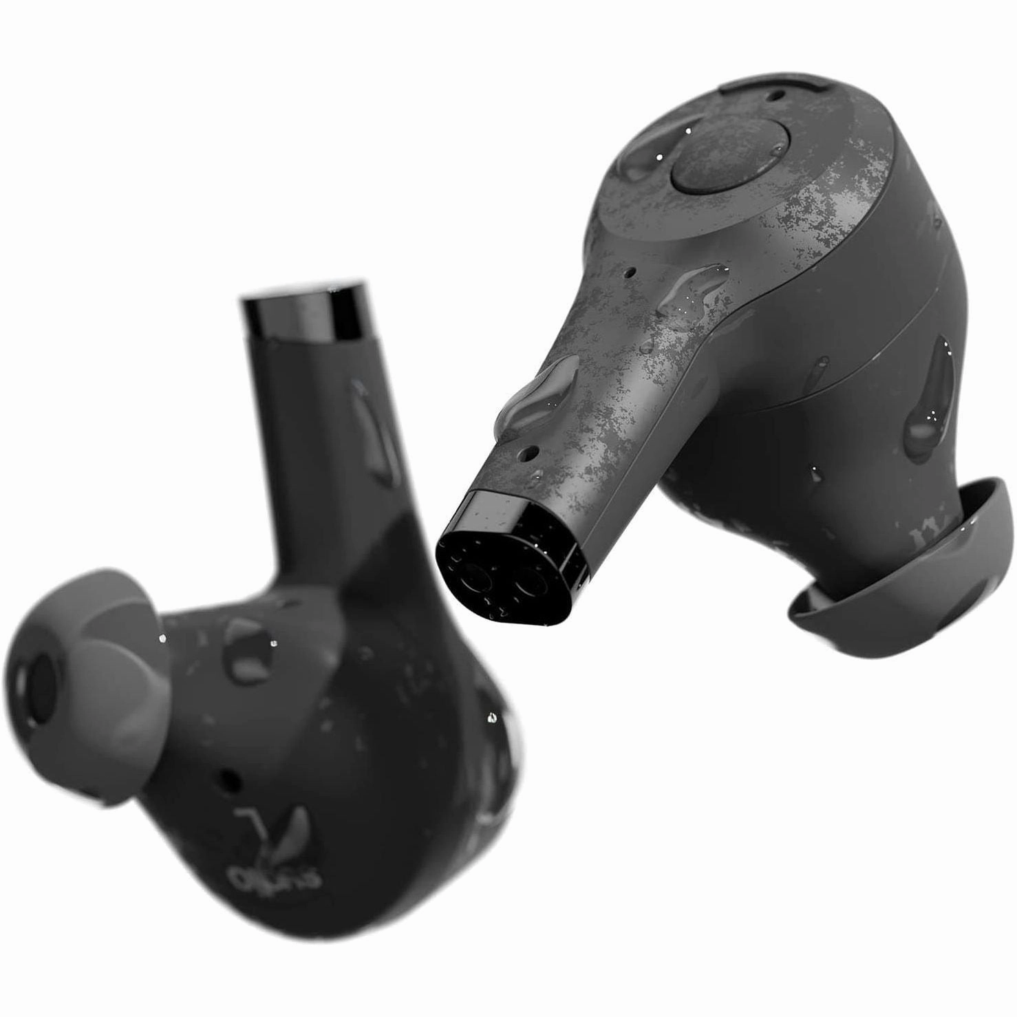 Sudio Ett True Wireless Bluetooth Earbuds - Active Noise Cancelling, Transparency Mode, IPX5 Water Protection, 30h Battery Time, supports Wireless Charging, compatible with Android and iOS (Black)