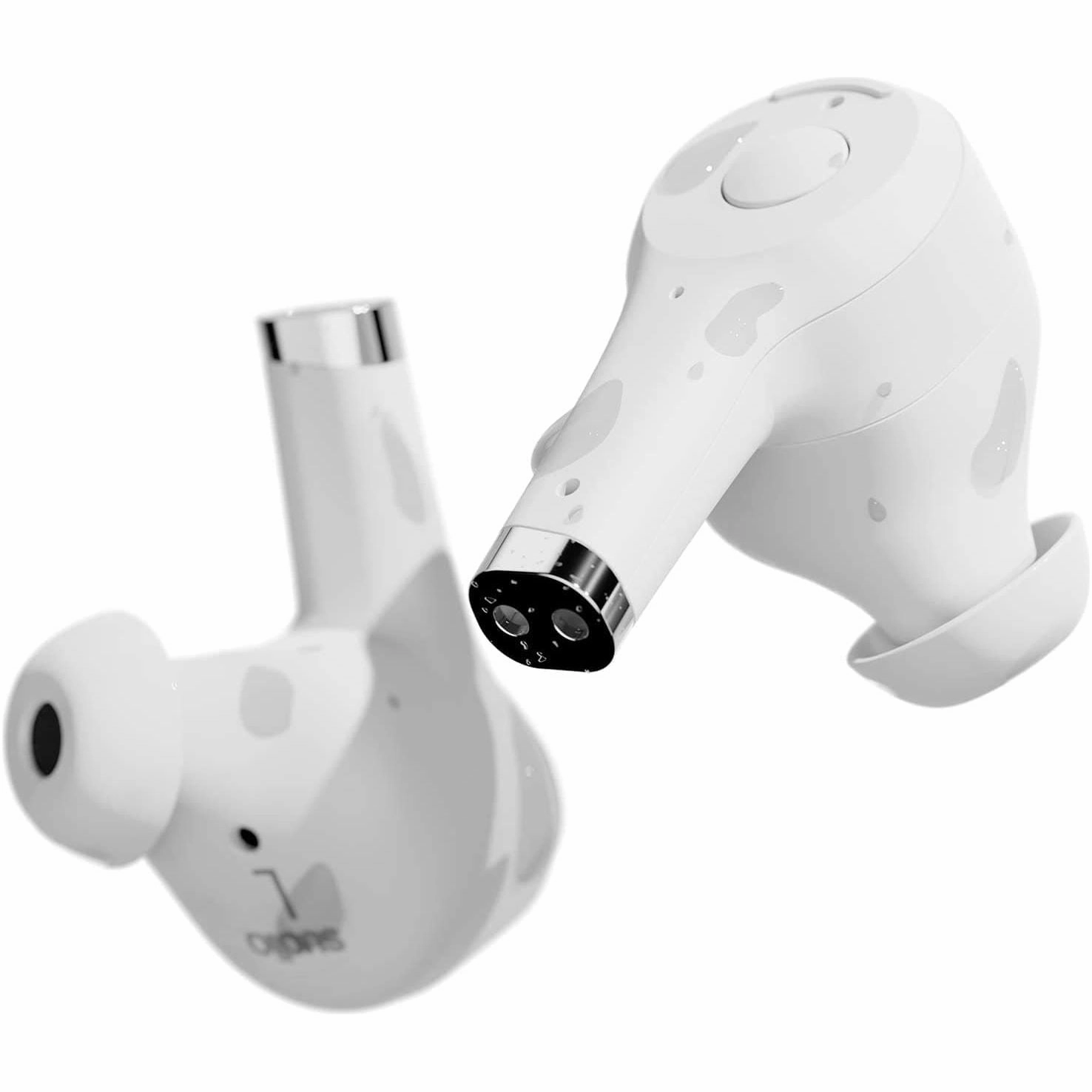 Sudio Ett True Wireless Bluetooth Earbuds - Active Noise Cancelling, Transparency Mode, IPX5 Water Protection, 30h Battery Time, supports Wireless Charging, compatible with Android and iOS (White)