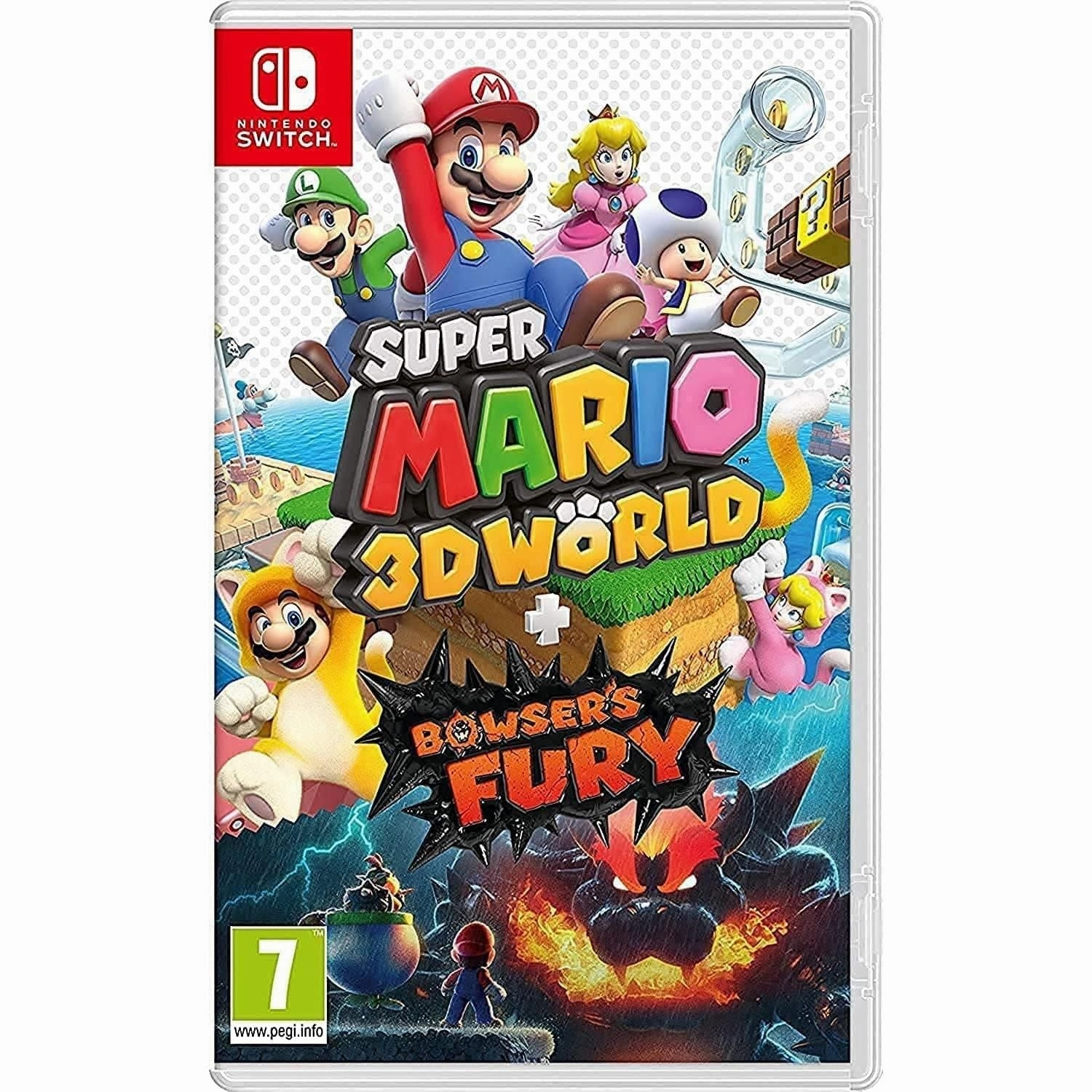 Super Mario 3D World   Bows Fury (Nintendo Switch) wireless headphones,bluetooth headphones,noise cancelling headphones,wireless earbuds