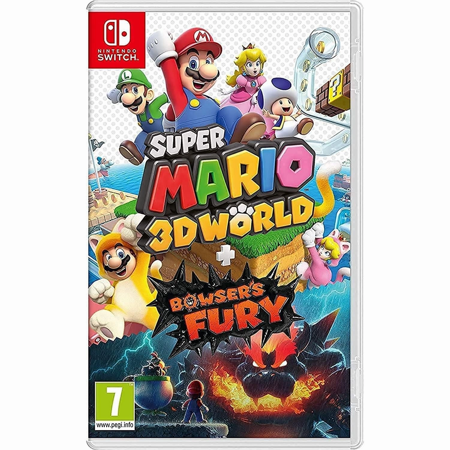 Super Mario 3D World   Bowser's Fury Standard Nintendo Switch smartwatch accessories, apple watch bands, charging dock for smartwatch