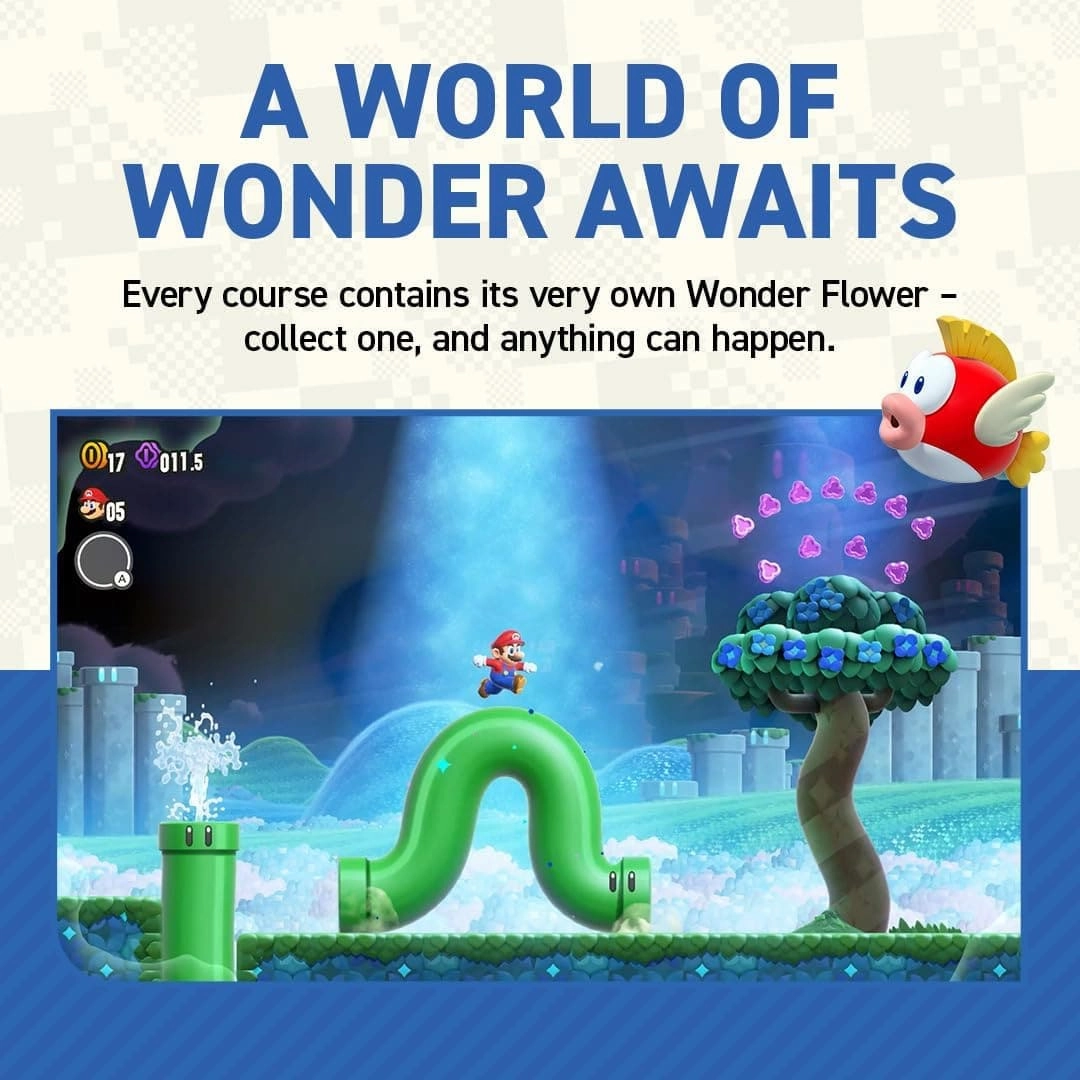 Super Mario Bros Wonder - Nintendo Switch Game