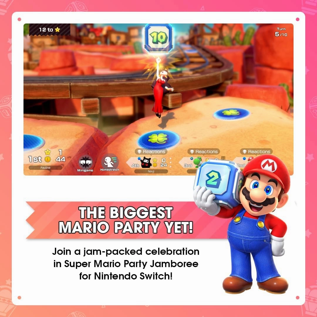Super Mario Party Jamboree - Nintendo Switch Game