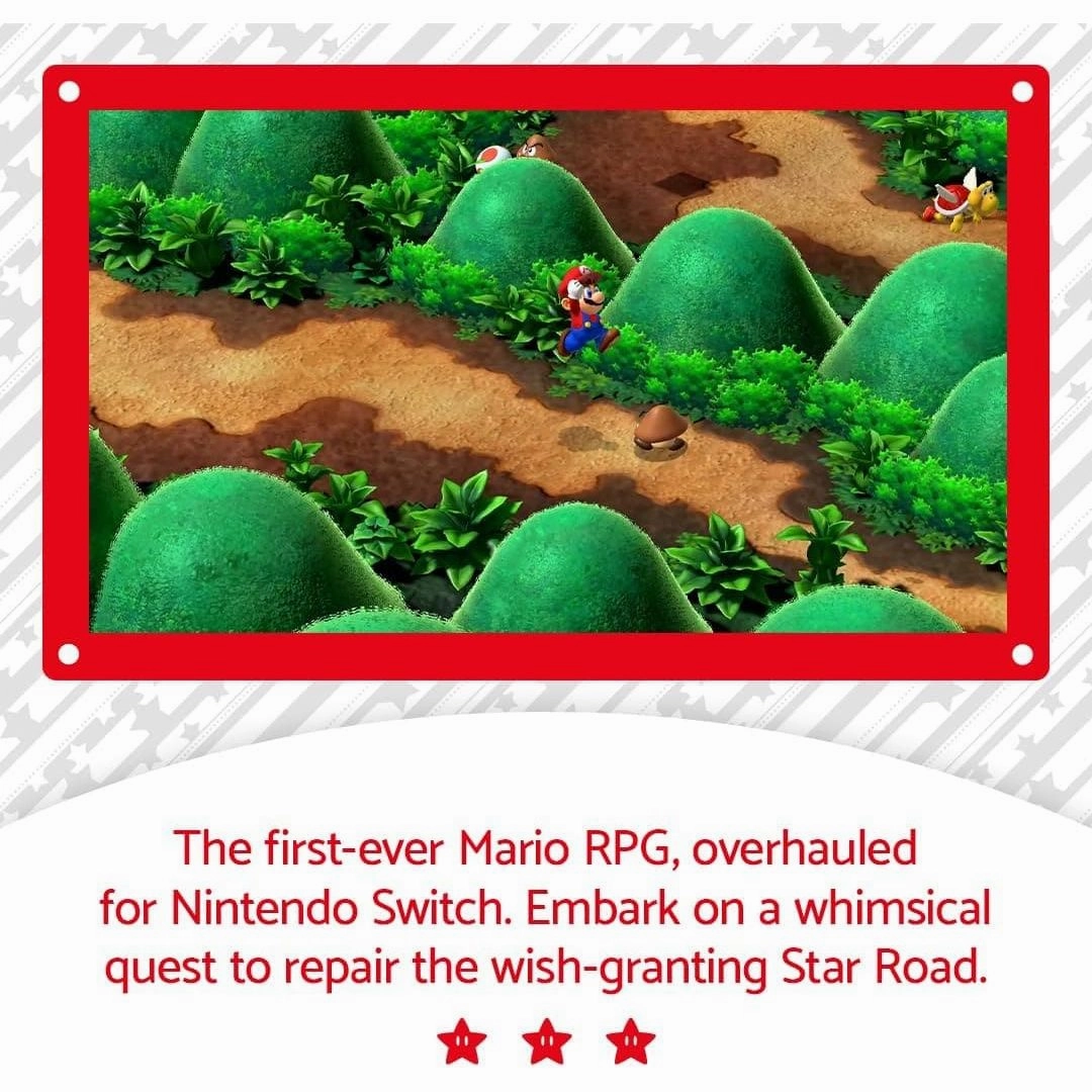 Super Mario RPG Nintendo Switch Game