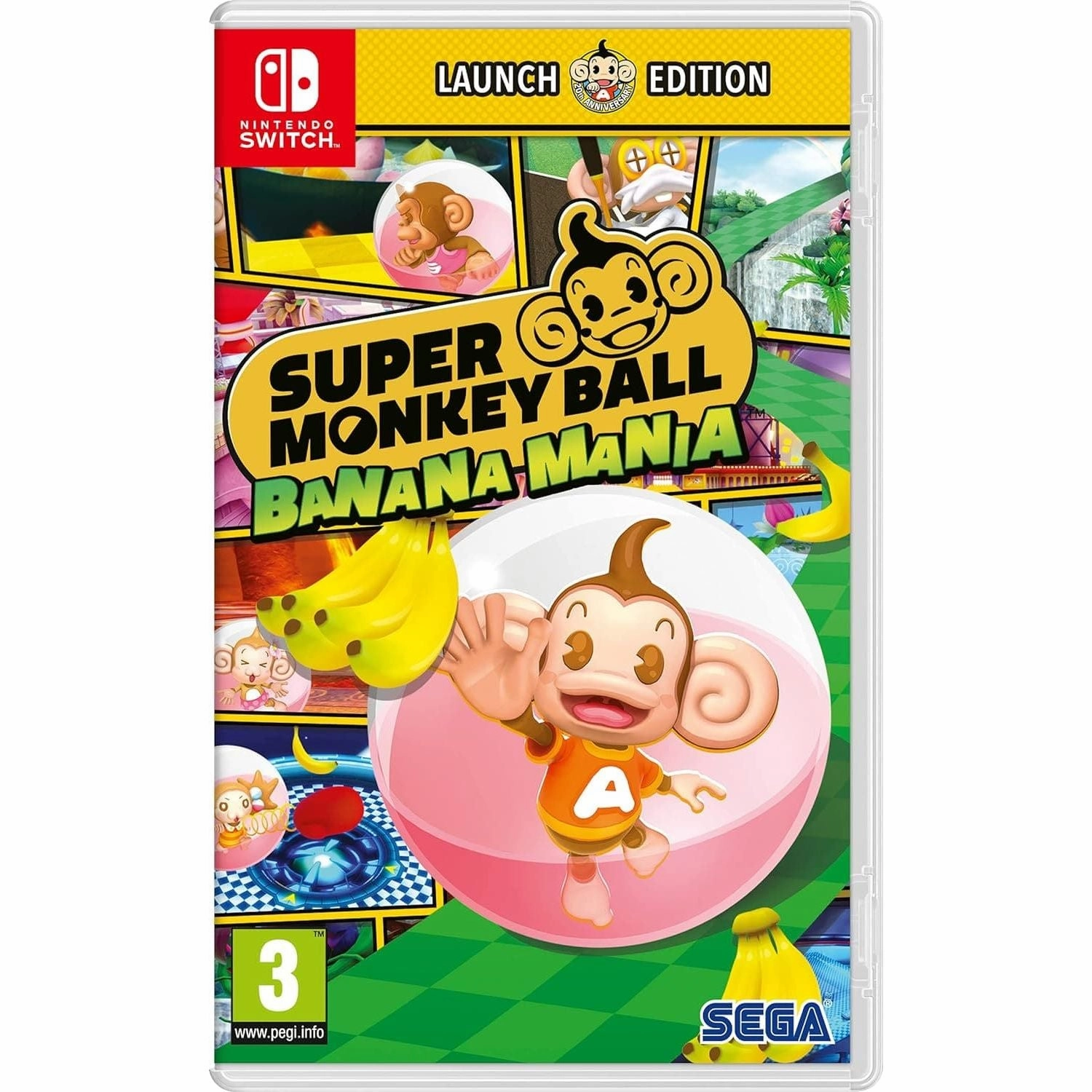 Super Monkey Ball Banana Mania: Launch Edition (Nintendo Switch) smartwatch accessories, apple watch bands, charging dock for smartwatch