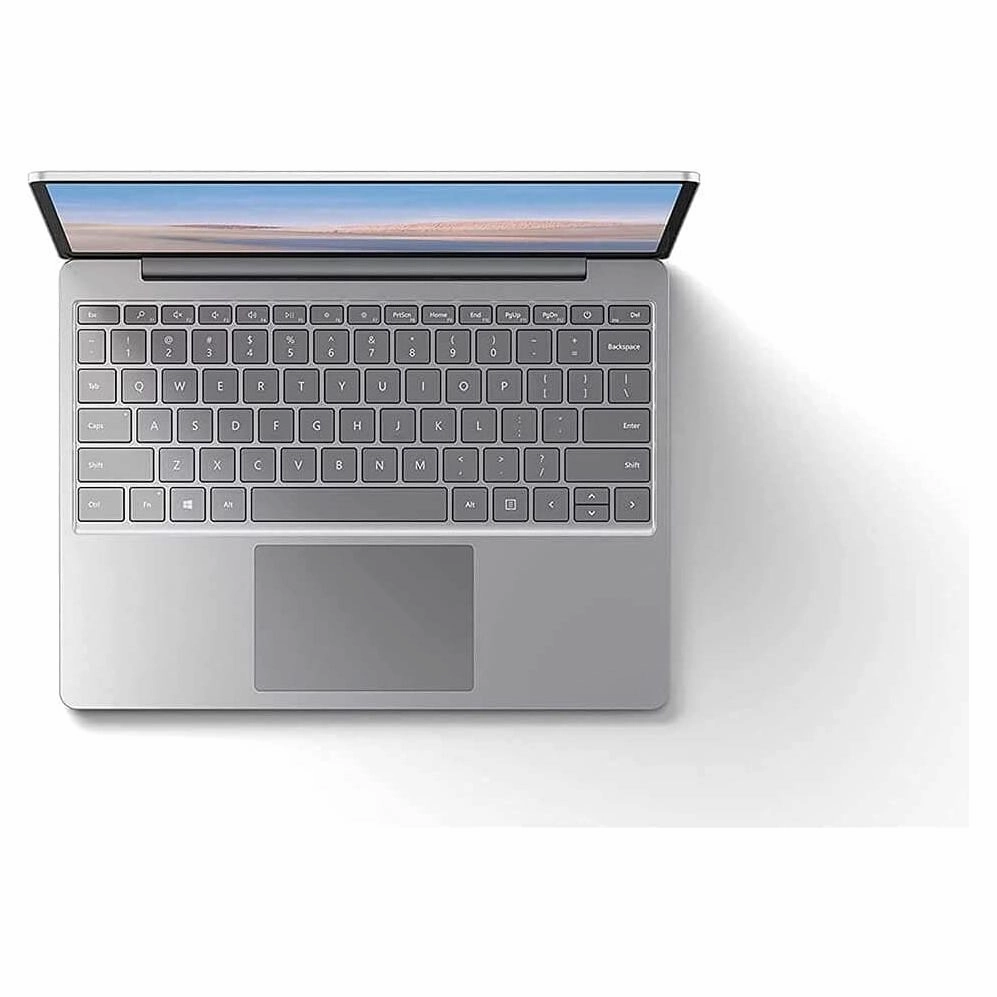 Surface Laptop Go 12.4" TouchScreen (1943) Intel Core i5 - 10th Gen, 8GB RAM, 256GB Storage, UHD Graphics, Fingerprint Reader, Windows 10 Pro OS  - Platinum/ Silver