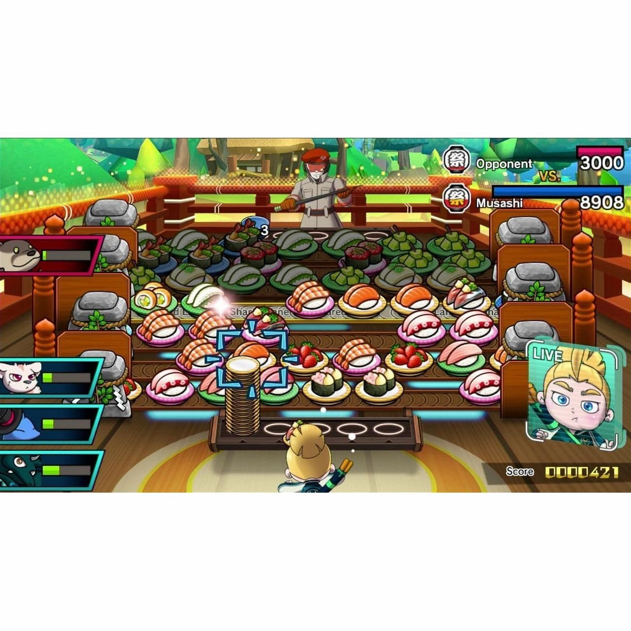 Sushi Striker The Way of Sushido - Nintendo Switch Game