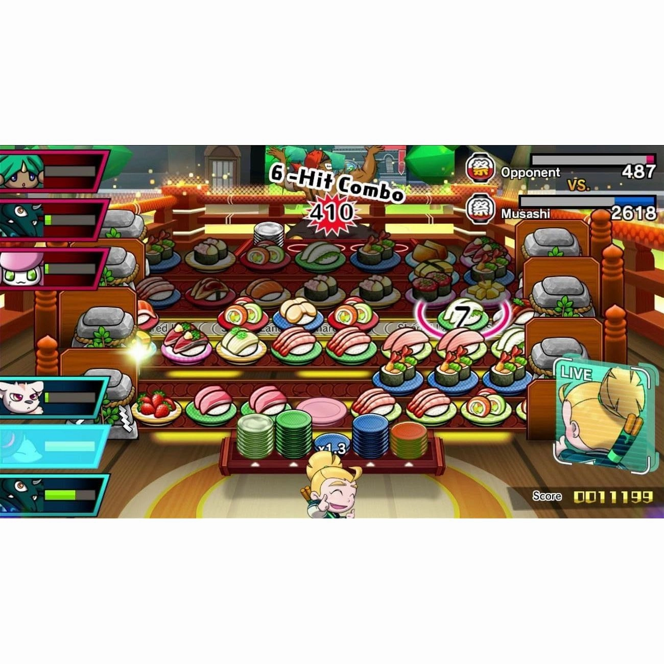 Sushi Striker The Way of Sushido - Nintendo Switch Game
