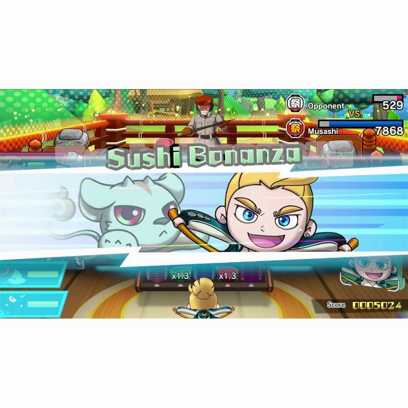 Sushi Striker The Way of Sushido - Nintendo Switch Game