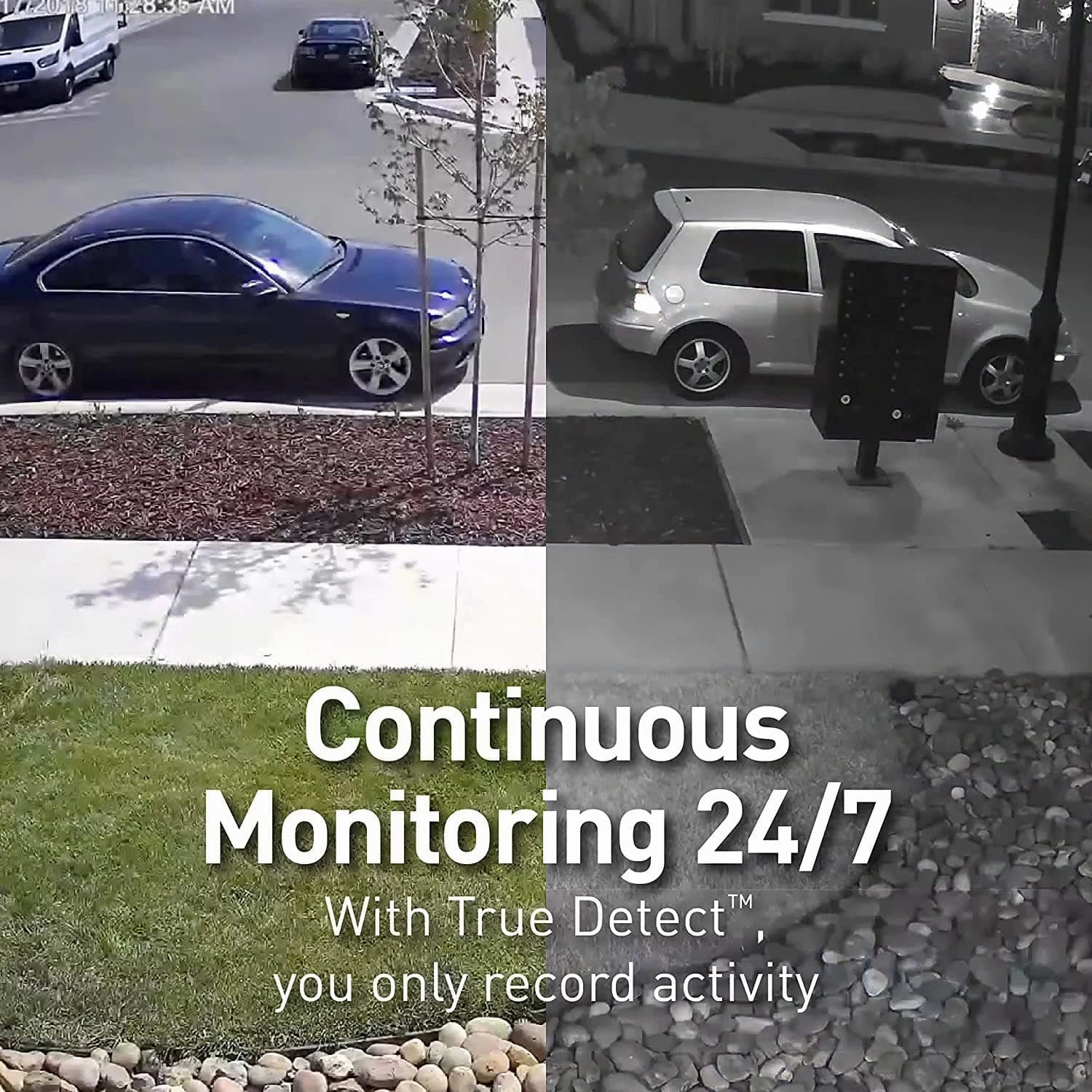 Swann 8 Channel Security Camera Kit, DVR-4580 with 1 TB HDD and 4 x 1080p Cameras, Works with Google Assistant and Alexa