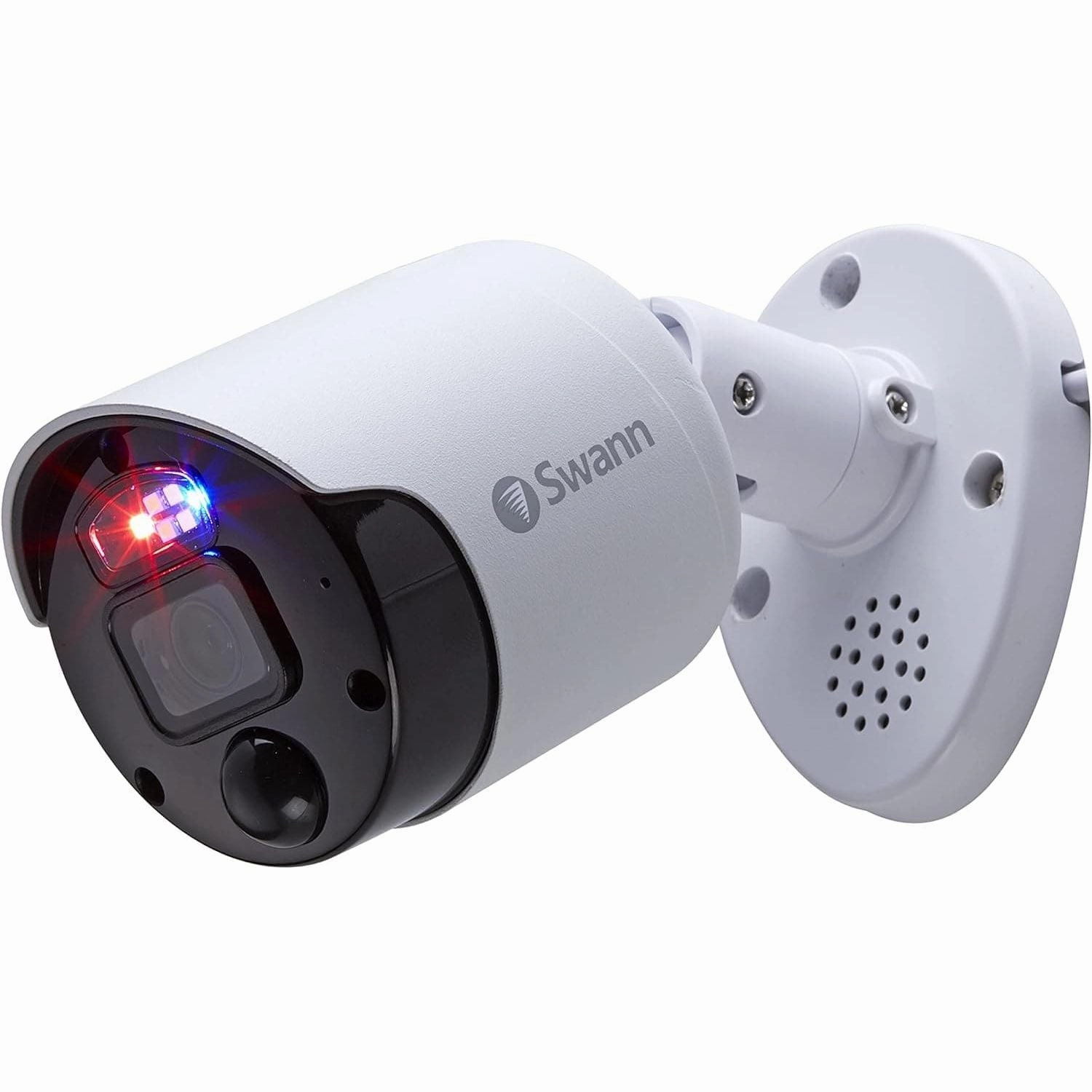 Swann Add-On NVR Bullet Security Camera with PoE connection, 4K Ultra HD Video, Indoor or Outdoor, Colour Night Vision, Heat Motion Detection, Face Recognition, 2-Way Talk, Smart Video Analytics 900BE