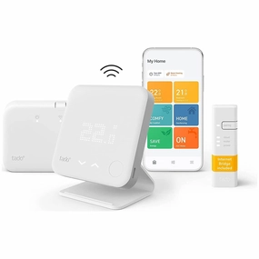 tado Wireless Smart Thermostat Starter Kit V3  Incl. Stand C Full Control Over Your Boiler And Hot Water From Anywhere, Save Energy, Easy DIY Installation desktop computers, gaming desktop pc, all in one desktop deals